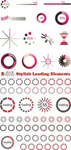 Vectors - Stylish Loading Elements