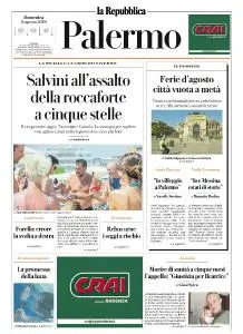 la Repubblica Palermo - 11 Agosto 2019