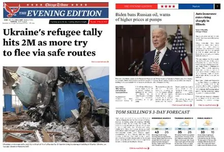 Chicago Tribune Evening Edition – March 08, 2022