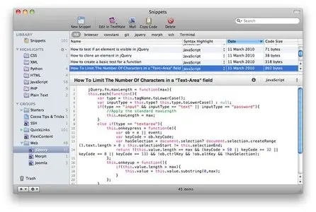 Snippets 1.4