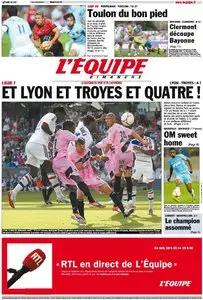 L'Equipe Edition du Dimanche 19 Aout 2012
