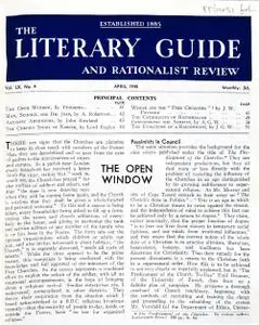 New Humanist - The Literary Guide, April 1945
