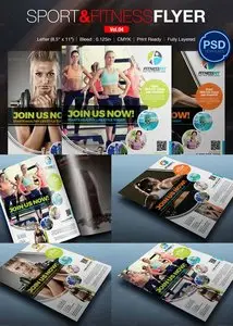 Sport Fitness Flyer Vol.04