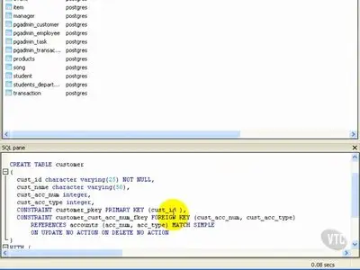 VTC - PostgreSQL Tutorials (2012)