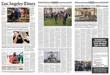 Los Angeles Times – October 16, 2021