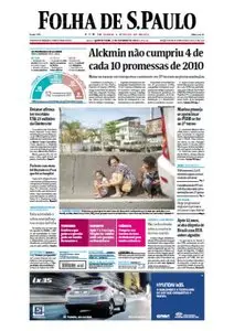 Folha de São Paulo - 2 de outubro de 2014 - Quinta