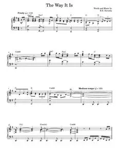 The Way It Is - Bruce Hornsby (Piano Vocal)