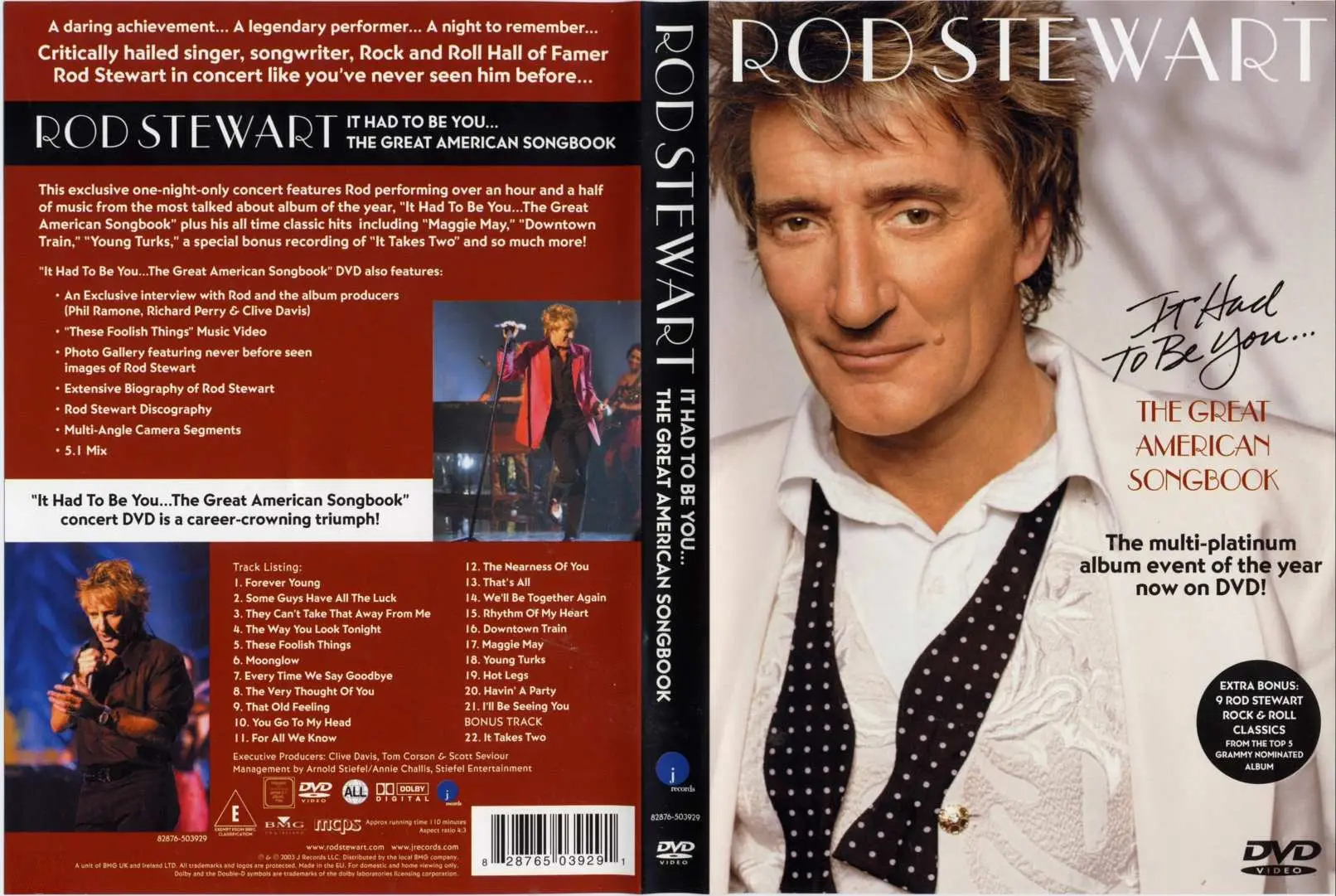 Rod Stewart - It Had To Be You... The Great American Songbook (2003 ...