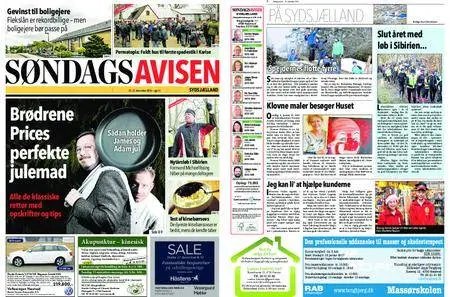Søndagsavisen Sydsjælland – 22. december 2016
