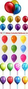 Vectors - Shiny Colorful Balloons 10