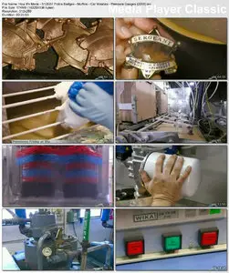 Discovery Channel - How It's Made S12E07 Police Badges - Muffins - Car Washes - Pressure Gauges (2008)