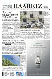 Haaretz English Edition - 12 September 2022