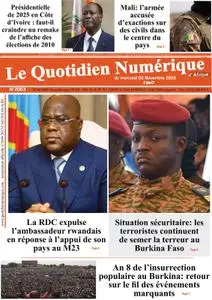 Quotidien Numérique d'Afrique – 02 novembre 2022
