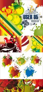 Color Grunge Background