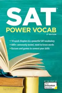 SAT Power Vocab, 3rd Edition: A Complete Guide to Vocabulary Skills and Strategies for the SAT