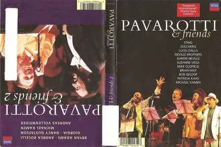 The Pavarotti & Friends Collection: The Complete Concerts, 1992-2000 (2002) [4 x DVD-9]