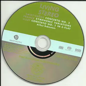 Living Stereo: Arthur Rubinstein - Saint-Saens / Liszt / Franck (2007) {Hybrid-SACD // ISO & HiRes FLAC} [RE-UP]
