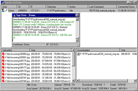 BulletProof FTP Server v2011.1.0.67