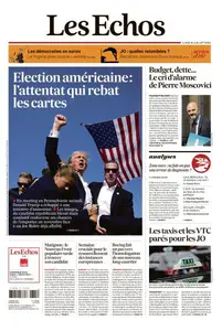 Les Echos du Lundi 15 Juillet 2024