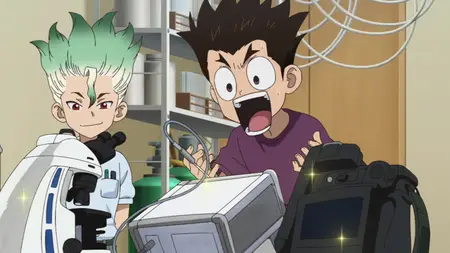 Dr STONE S04E07 The Two Scientists