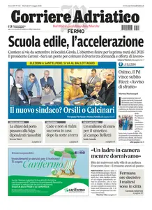 Corriere Adriatico Fermo - 27 Maggio 2025