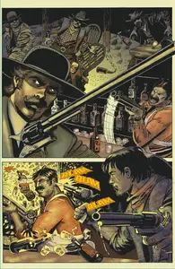 Wyatt Earp vs The Cisco Kid 10-2008 Moonstone Cbrd by DieSmurfDie