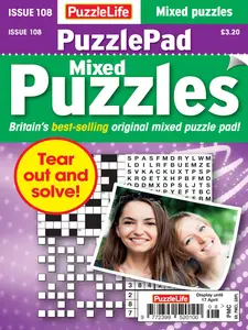 PuzzleLife PuzzlePad Puzzles - March 2025