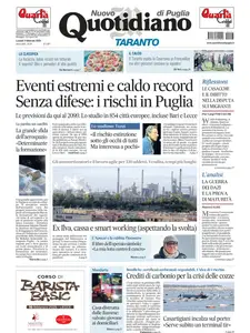 Quotidiano di Puglia Taranto - 3 Febbraio 2025