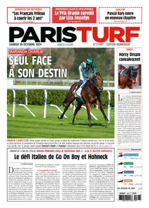 Paris Turf - 26 Octobre 2024