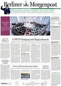 Berliner Morgenpost  - 25 November 2024