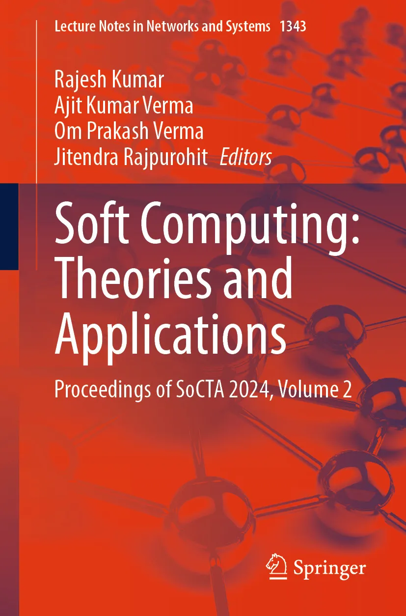 Soft Computing: Theories and Applications: Proceedings of SoCTA 2024, Volume 2