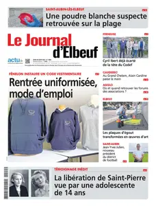 Le Journal d'Elbeuf - 29 Août 2024