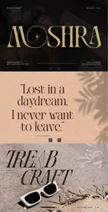 EE - Moshra Aesthetic - Modern Logo Font YKVJND5