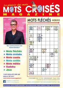 Mots Croisés Magazine N.3145 - 12 Décembre 2024