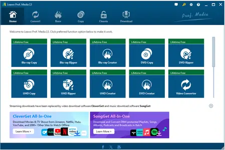 Leawo Prof. Media 13.0.0.7 Multilingual Portable