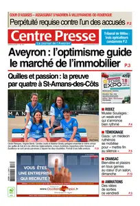 Centre Presse Aveyron - 16 Mai 2025