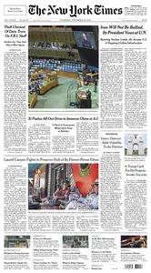 The New York Times - September 24, 2026