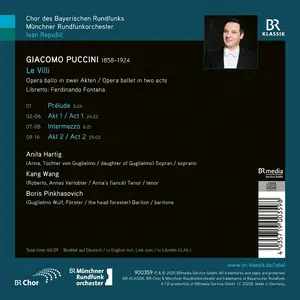 Ivan Repušić, Münchner Rundfunkorchester - Giacomo Puccini: Le Villi (2025)