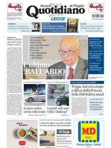 Quotidiano di Puglia Lecce - 15 Dicembre 2024