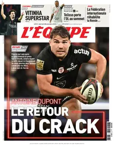 L’equipe du Vendredi 28 Novembre 2025
