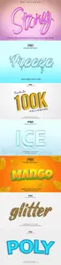 Psd text effect set vol 335