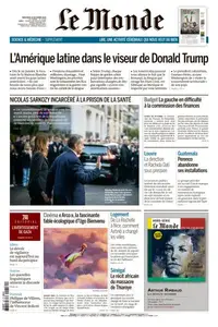 Le Monde du Mercredi 22 Octobre 2025