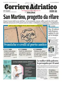 Corriere Adriatico Ancona - 24 Giugno 2025
