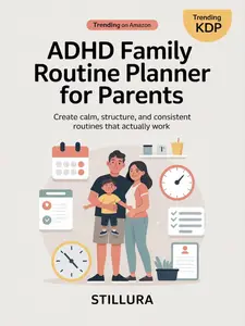 ADHD Family Routine Planner for Parents: Create Calm, Structure, and Consistent Routines That Actually Work