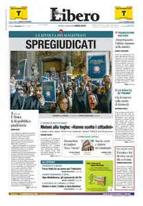 Libero - 26 Gennaio 2025