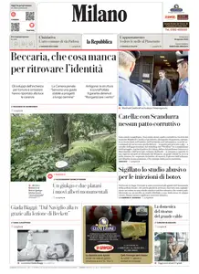 la Repubblica Milano - 10 Agosto 2025