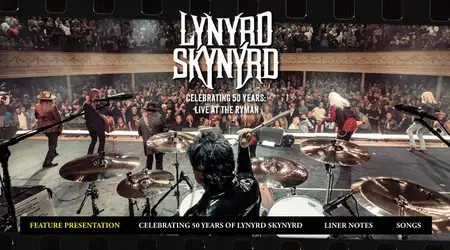 Lynyrd Skynyrd - Celebrating 50 Years (Live At The Ryman) (2025) (Blu-ray)