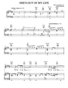 She's Out Of My Life - Business Class '98 (Piano-Vocal-Guitar)