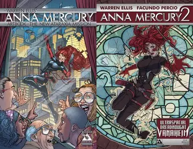 Anna Mercury v2 #1-3 + Artbook (2009) Complete