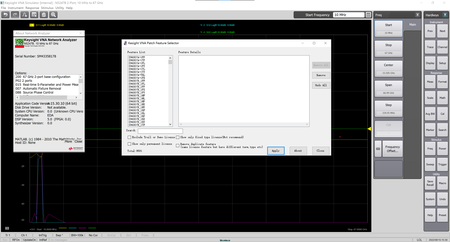 Keysight VNA Series Network Analyzer A.15.30.10